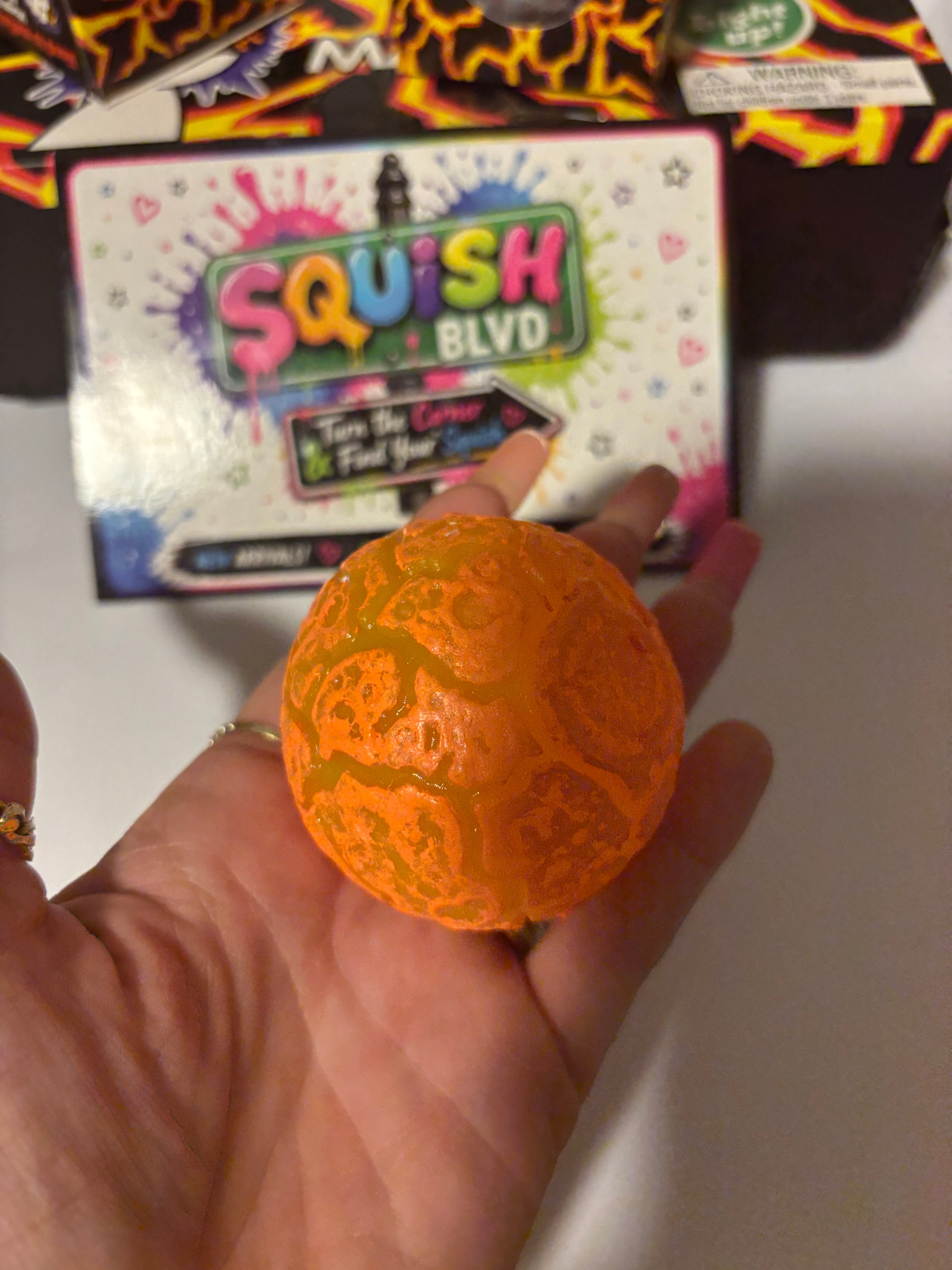 RTS- Magma Squeeze Ball