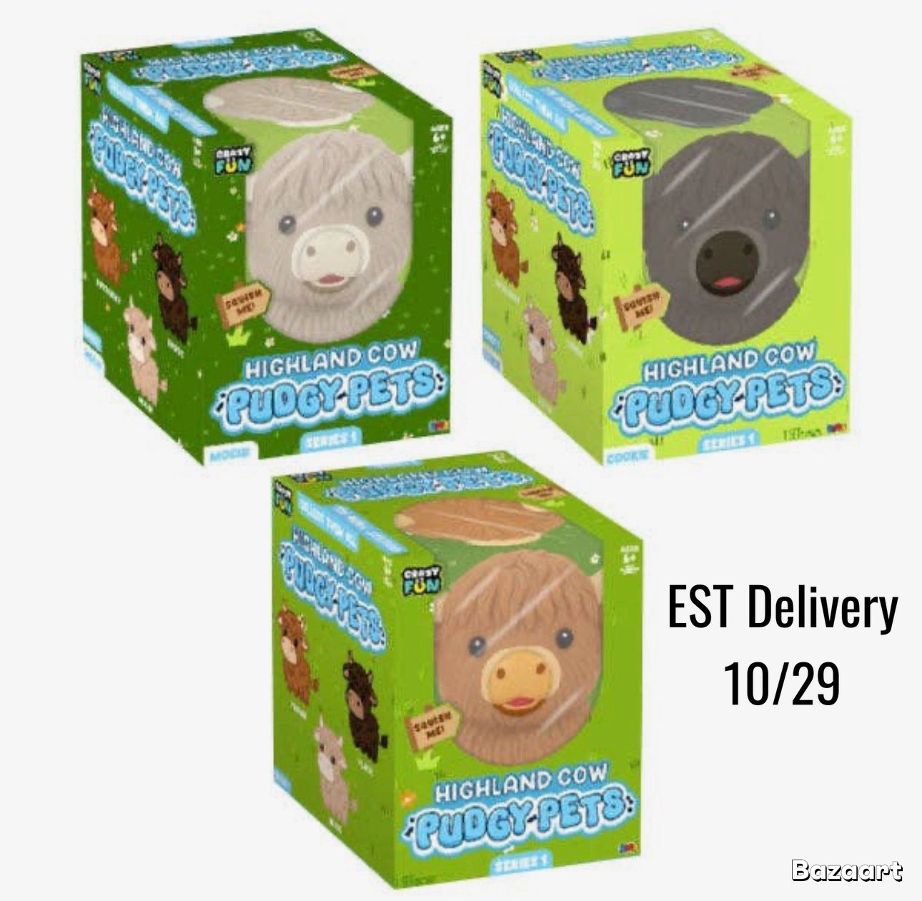 Preorder/Deposit - RMS Jumbo Highland Cow Pudget Pets