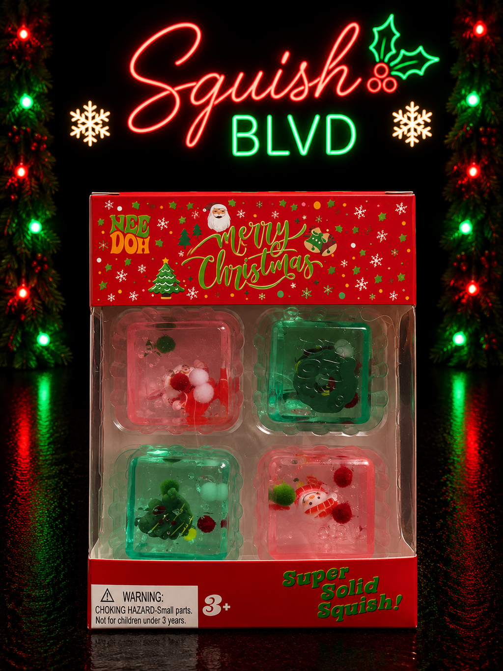 Pre Order - Christmas Ice Cube 4pk