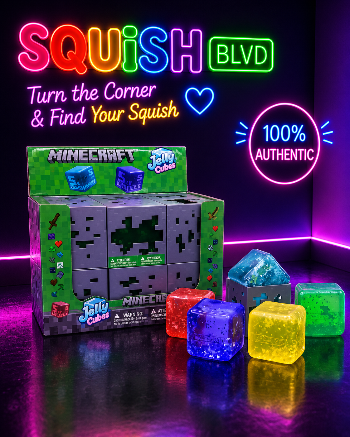 RTS - Minecraft Jelly Cubes