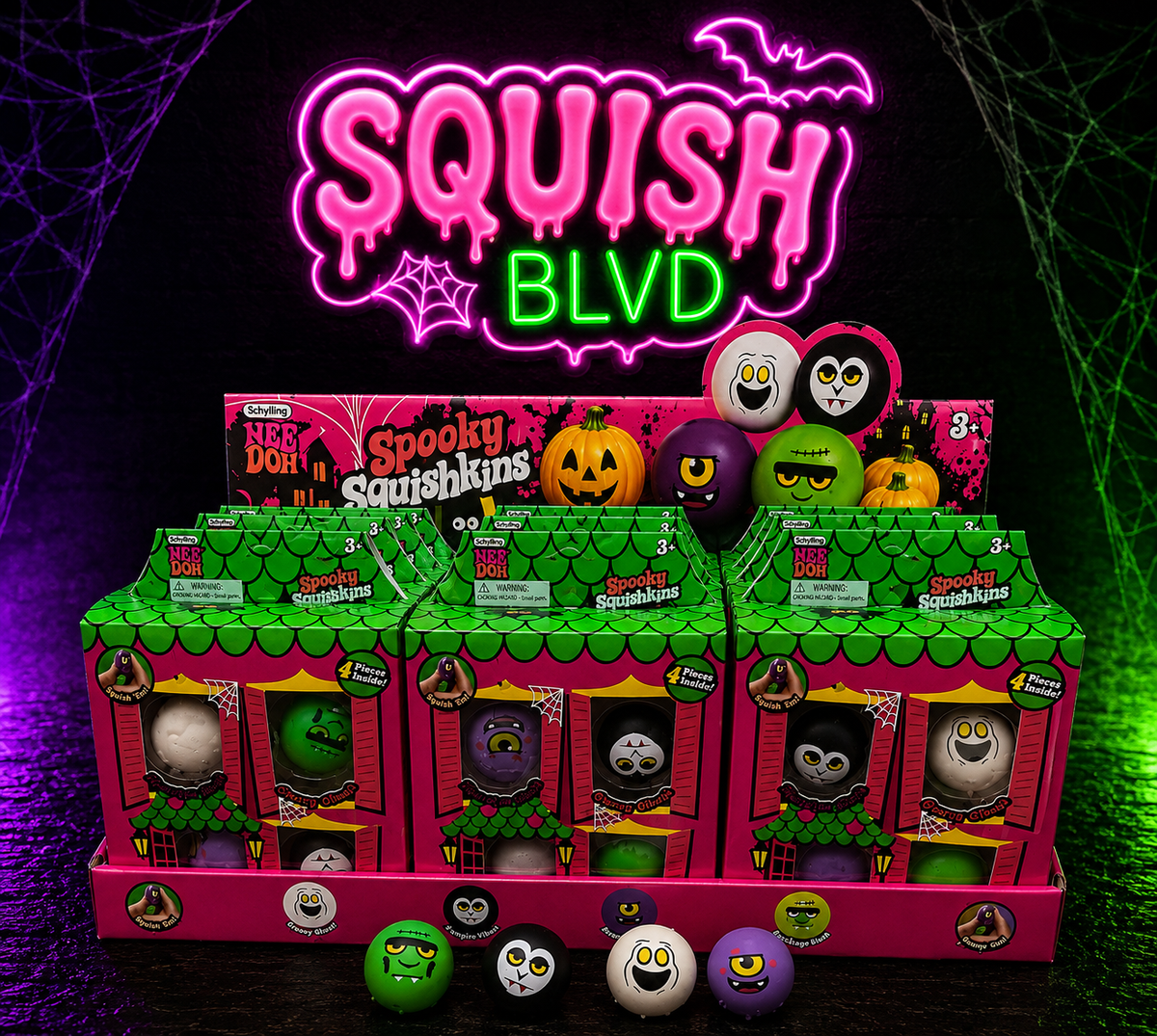 RTS - Spooky Squishkins 4pk